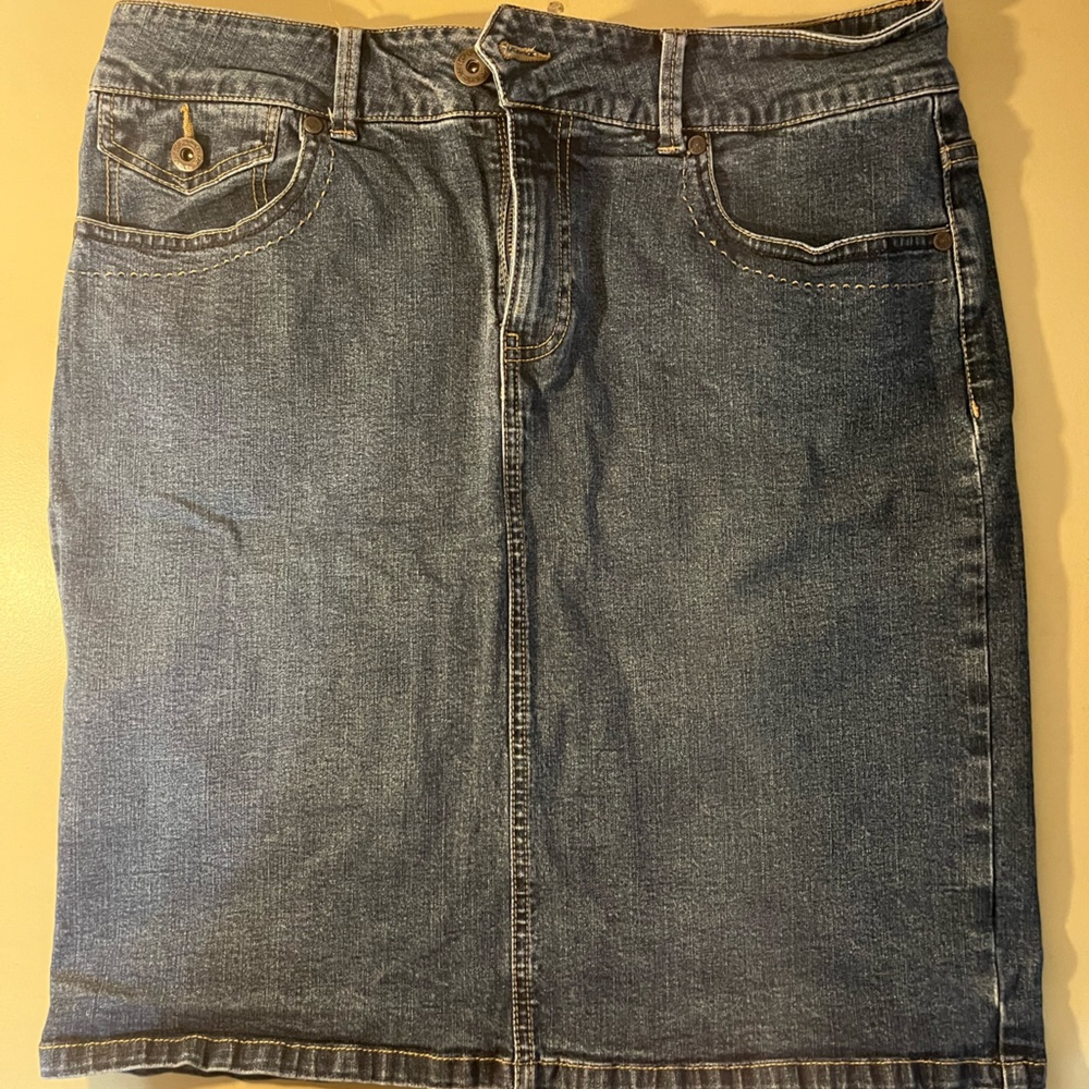 Jean skirt